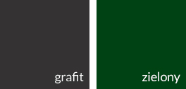 grafit i zielony
