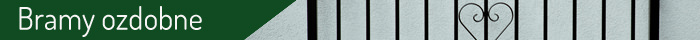 bramy ozdobne