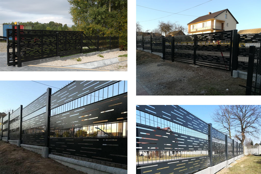 rabski nowoczesne ogrodzenia realizacje