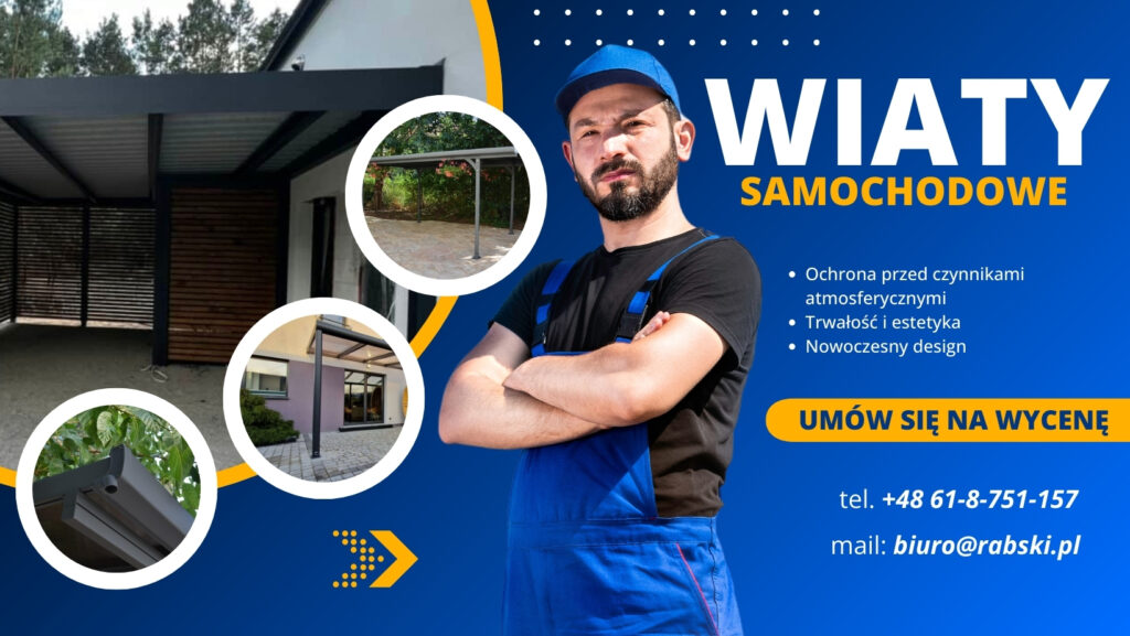 wiata garazowa poznan